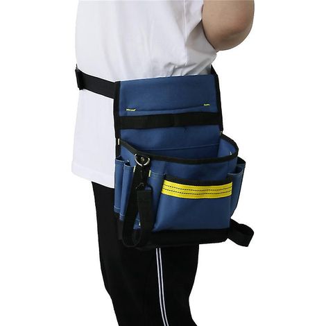 porte Outils En Toile 600 X 600  - Nombreuses Poches - Renforce Avec Rivets En Mtal - Rembourr Sur L'arrire Pour Plus De Confort (1/5)