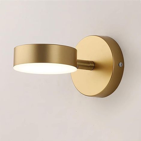 Appliques murales LED pour miroirs — Lampes métalliques à intensité variable, disponibles en plusieurs styles pour appliques murales modernes, coiffeuses, salles de bain, meubles-vasques et armoires d (1/5)