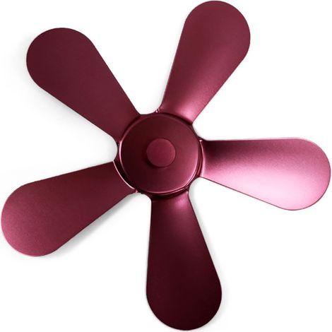Stove Fan - Heat Powered - 5 Blade - For Wood Burning Stove Fireplace - 18 Cm Diameter - 650 G (1/2)