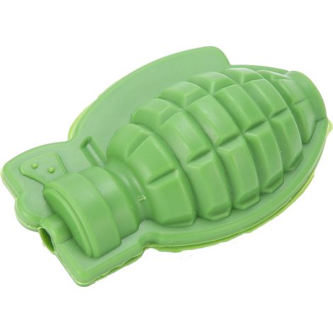 Moule à gâteau vert DIY, bac à glaçons silicone, moule à cuisson pour chocolat, dessert, cuisine et maison (1/5)