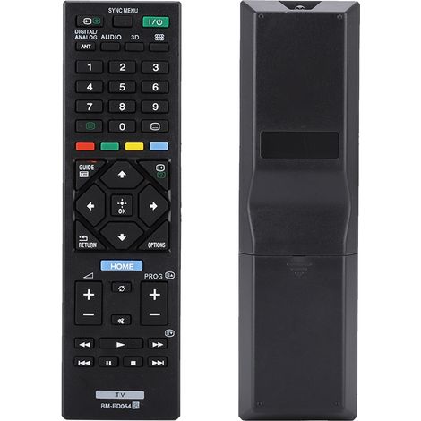Télécommande de remplacement pour téléviseur Sony RM-ED054 (1/5)