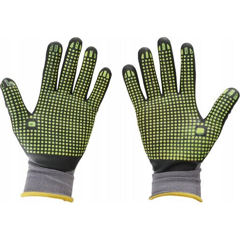 Gants de travail en nylon taille 10 (12/240) (1/3)