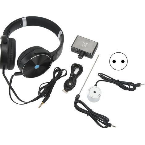 Moniteur de fuite de conduite d'eau, testeur de kit de détection de fuite d'eau rechargeable AC100‑240V souterrain pour la construction de sites Prise UE (1/5)