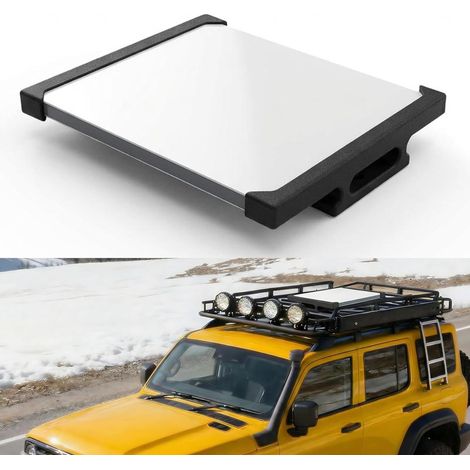 Support de montage sur toit - Support de montage sur rail de toit de voiture à visser pour véhicules tout-terrain, ASA imprimé en 3D durable résistant aux UV, Accessoires (1/5)