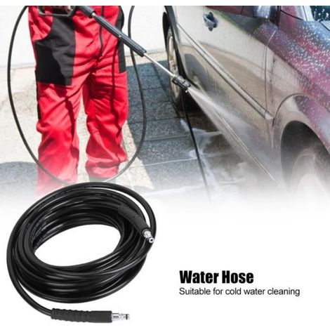 Tuyau de nettoyage haute pression - Karcher - 10m - Flexible - Résistant à l'usure - 180 bar (1/4)