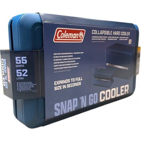 Coleman Snap-N-Go Qt 55 faltbare Kühlbox 52 Liter Sapphire 2229731"-"183593532