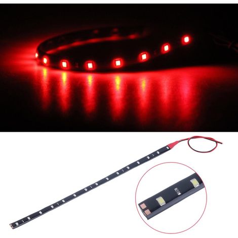 Striscia a LED adesiva e impermeabile, 4 colori Colore - Rosso (1/2)