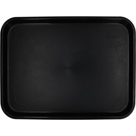 Tognana Rubber, vassoio rettangolare cm 41.5x30.5 da servizio, antiscivolo nero
