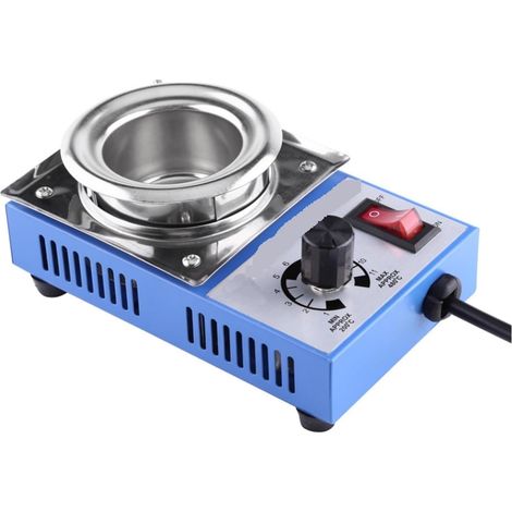 Pot à souder en Acier Inoxydable 150W, Bain à dessouder 50mm ST-21C 450 degrés Max, Bain à dessouder(Spare tin Container) (1/5)