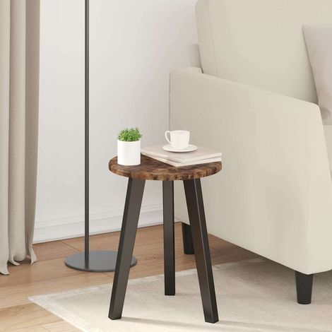 vidaXL Piano del tavolo Rovere fumo 30 x 30 x 1.5 cm Legno multistrato (1/5)