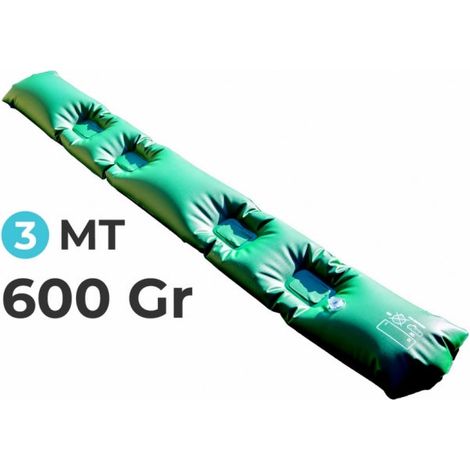 Tubolare Salsicciotto in PVC Rinforzato AntiVento AntiRibaltamento per Telo di Copertura Invernale per Piscina - MT. 3 da 600 Gr / Mq - 6 TermoSaldature - MADE IN ITALY (1/5)