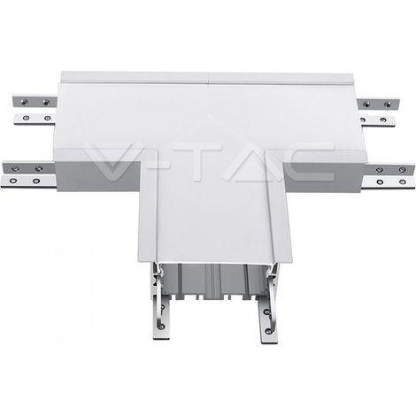 Conector LED empotrado Samsung V-TAC de 14 W con chip en forma de T lineal, blanco natural (1/3)