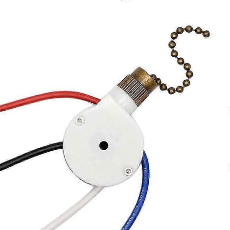 Interrupteur mural pour ventilateur de plafond, finition bronze, compatible avec la majorité des modèles de ventilateurs. (1/5)