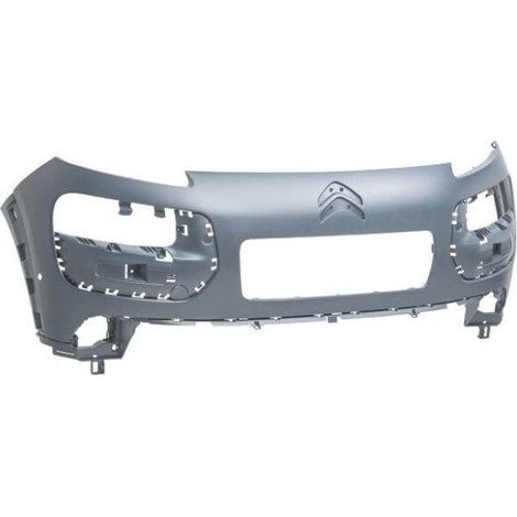 Pare-choc avant à peindre avec 2 trous radars Citroen C4 Cactus phase 1 2014-2018