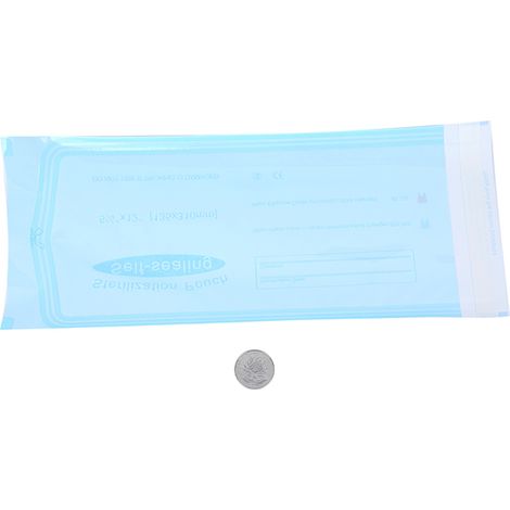 Sachets de stérilisation dentaire, sachets auto-scellants, plusieurs tailles, haute qualité, vendus par lot de 200 pour usage dentaire, GS04728 135310 mm (1/5)
