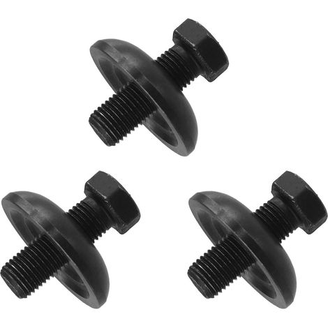 Lot de 3 boulons de broche de pont de tondeuse de 3,8 cm pour artisan pour poulan pour cavaliers à zéro tour de pelouse tracteur pièces de rechange (1/5)