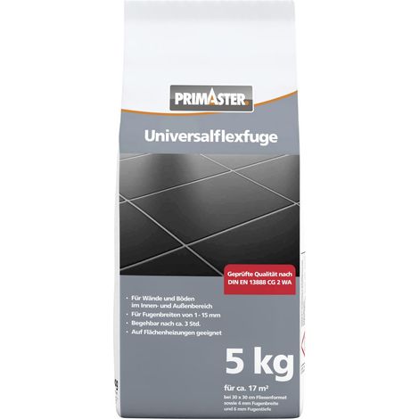 Primaster Universalflexfuge 1 - 15 mm feines Fugenbild