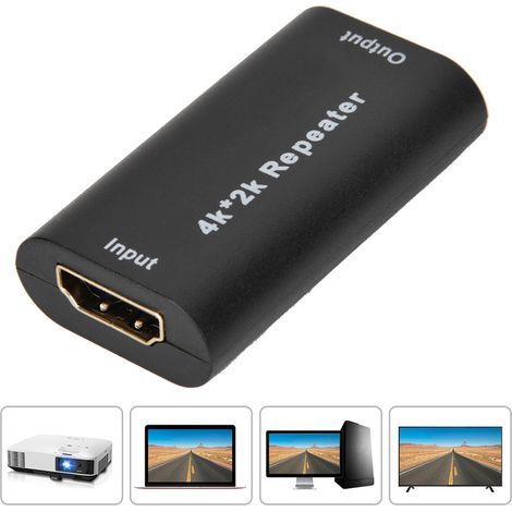 Amplificateur de Signal TV 4K 40M Répéteur Antenne TNT HD Femelle-Femelle (1/5)