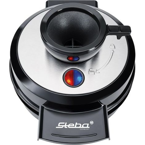 Steba WE 20 Volcano waffeliera nera 700 watt (1/2)