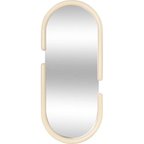 Miroir ovale "Poolside" 90 x 39 cm MDF Atmosphera (1/5)