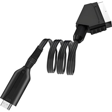 Convertisseur péritel vers Hdmi adaptateur Audio vidéo pour Hdtv/dvd/décodeur/ps3/pal/ntsc Starlight