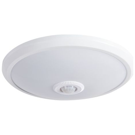 Kanlux – Plafonnier LED rond 14W – Détecteur de mouvement – Lumière neutre 4000K – Ø29 cm – Indice de protection IP20 – Pour couloir et hall d’entrée
