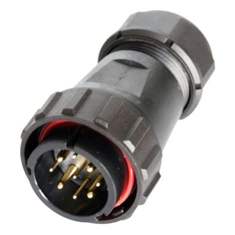 Connecteur circulaire RS PRO, Standard 20 contacts, Montage sur câble, raccordement A souder ( Prix pour 1 paire )