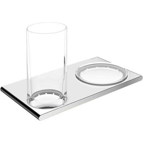 KEUCO 11556059000 Double support Edition 400 11556, verre/