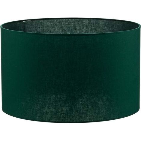 [GEBRAUCHT] B-Ware Lampenschirm Roller Baumwolle dunkelgrün Ø50cm Höhe 30cm E27 Leuchte Lampe (1/2)