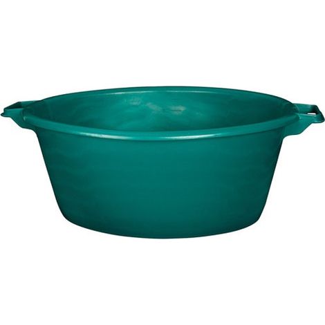 Vaschetta ovale da 70 litri 77x58cm Verde Ren - Alluminio e Plastica