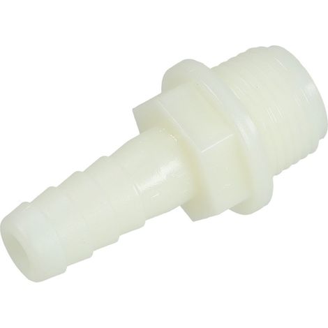Embout de tuyau en nylon 1/2 x 13 mm