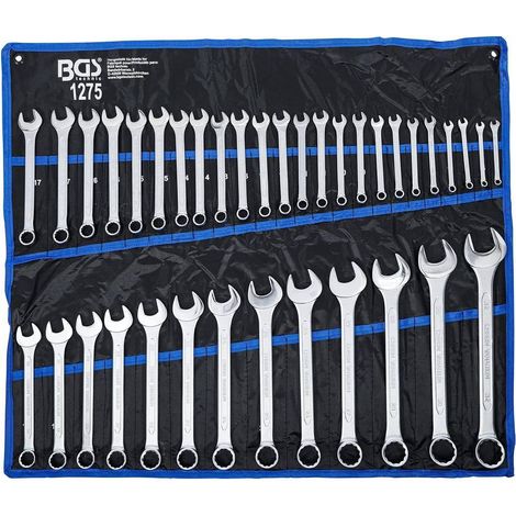 Jeu de Clés Mixtes 6-32 mm - 37 pcs - Acier Résistant et Précision Professionnelle - D-Work
