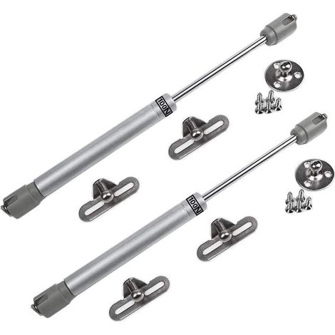 2 ressorts à gaz 100 N, ressorts hydrauliques pour meubles, amortisseurs à gaz d'origine pour portes de placards de cuisine, bras pneumatique pour soulever les portes de placards