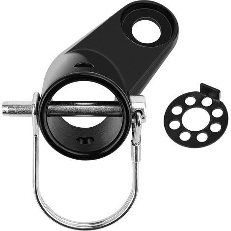 Gancho para remolque de bicicleta: gancho de acoplamiento para remolques de bicicleta Instep y Schwinn, conector desmontable para remolque de bicicleta, apto para remolques para perros/niños. (1/4)