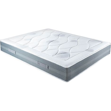 Matelas solidaire ressorts ensachés et viscose 24 cm  105x190 cm