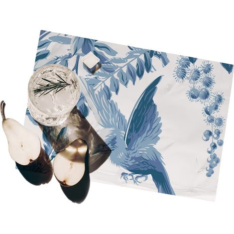 Set de 2 manteles individuales lavables estilo natural Royal Garden