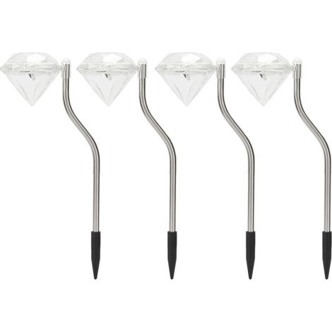 Lampes solaires LED d'extérieur, lampadaire de paysage étanche à la pluie pour décoration de jardin, pelouse et cour (1/5)