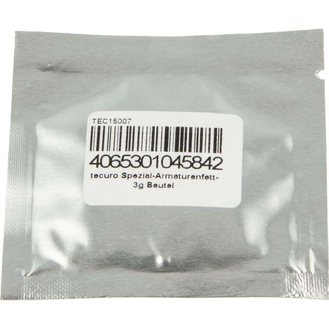 tecuro Spezial-Armaturenfett - Hahnfett - lebensmittelgeeignet - 3 g Beutel