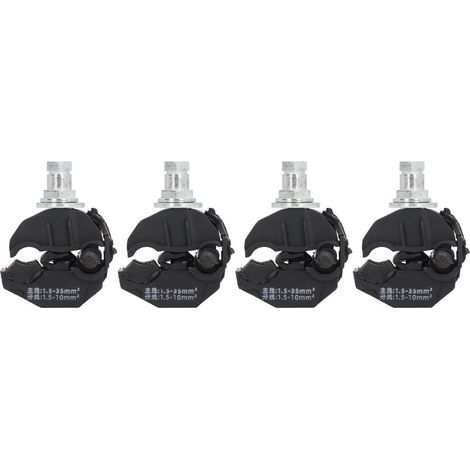 Pince de Perçage d'isolation 1KV, Séparateur sans Pelage, Cuivre plaqué étain PVC 5 Pièces pour Divers Projets électriques (JJC-1) (1/5)