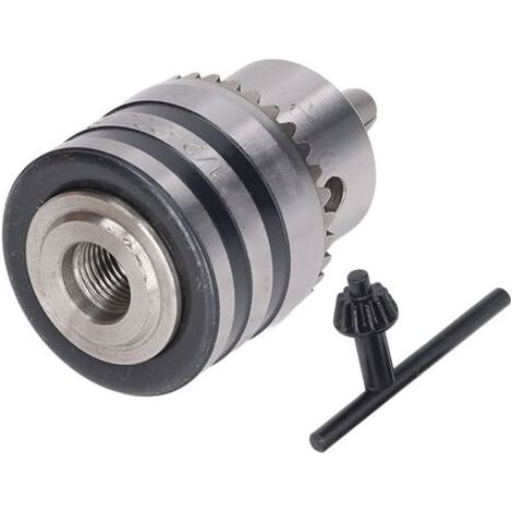 Adaptateur de conversion rapide pour embout de vissage à percussion 1/2-20UNF avec clé, compatible avec les mandrins de perceuse d'une capacité de 1,5 à 13 mm et les douilles de vissage à percussion. (1/5)