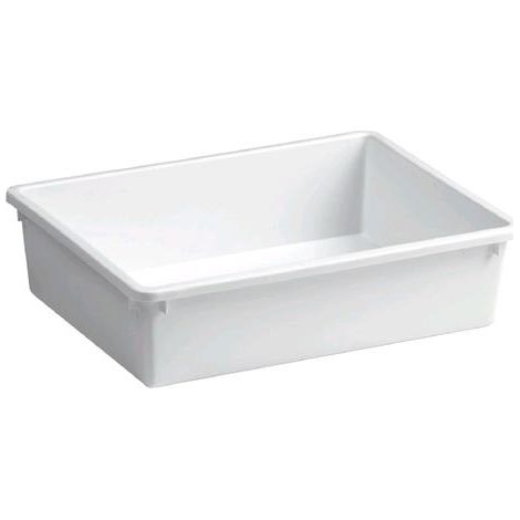 Stefanplast bacinella contenitore frigo in polipropilene 5 lt bianco per alimenti (1/5)