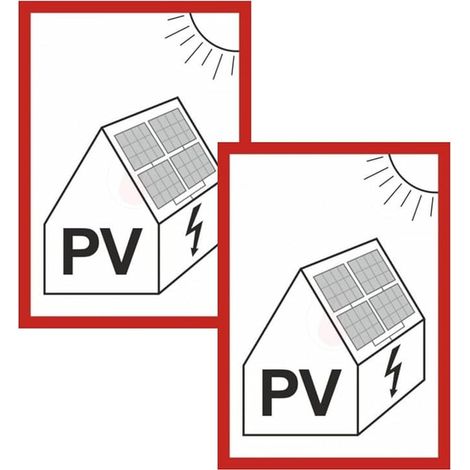 Photovoltaic Signage Panels 15 × 20 cm PVC (1/3)