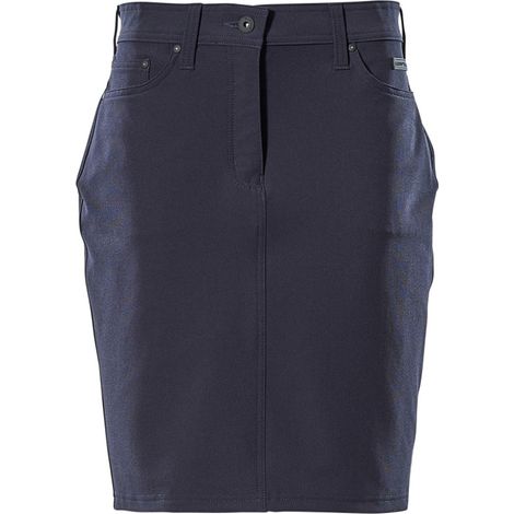 Mascot Arbeitsrock Stretch Diamond 55 cm 20744, Gr. 48 schwarzblau