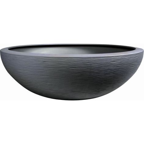 Vasca Gris Grafito Antracita 39 Litros Diámetro 59cm - Eda