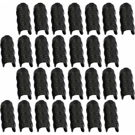 30pcs Serre Clips - 32mm - Pour la Fixation des Housses au Jardin Serres, des Films, des Plantes (1/4)