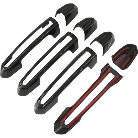 Convient pour les autocollants décoratifs et les accessoires pour poignées de portes extérieures, B-- (1/5)
