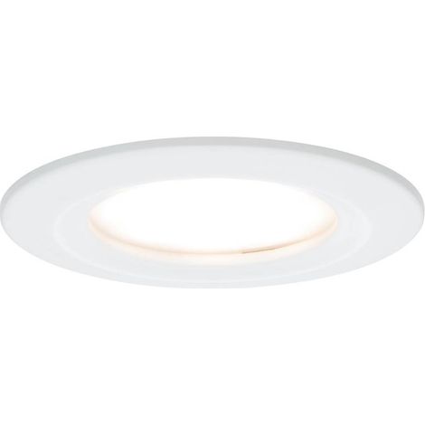 Paulmann Nova Spot encastrable pour salle de bains LED LED 6 W IP44 blanc mat (1/4)