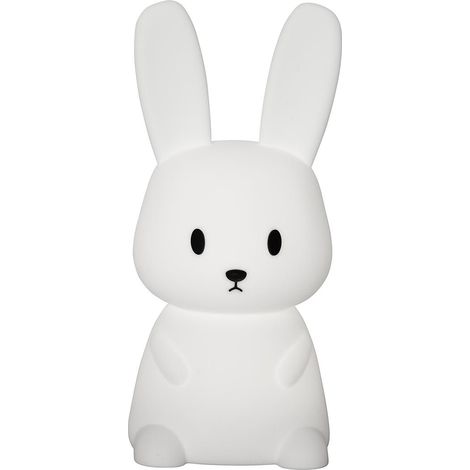 Star Trading LED Nachtlicht Functional Bunny, Hase, Leuchtmodi, Batterie, Timer, Weiß + RGB, 20 cm