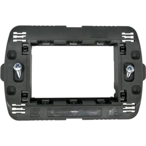 Mapam Serie elettrica Compatibili serie Bticino Living International (ART) Supporto 3 Moduli