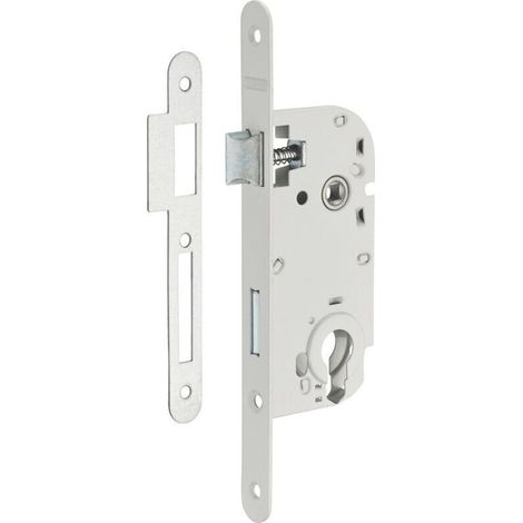 Coffre A Larder: Boitier Serrure Encastrer Axe 40 Mm Cylindre Reversible (1/5)